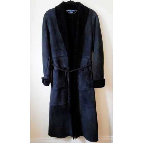 Ralph Lauren Jackets & Blazers - ➡️ SOLD Ralph Lauren Long Leather Coat